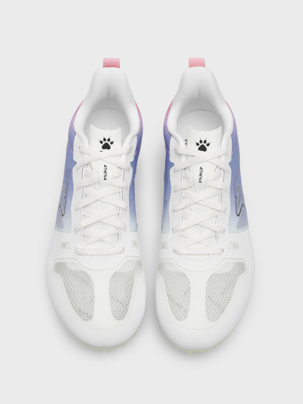 Легкоатлетические шиповки KELME Men's/Women's Sneakers (White/Dark Purple)