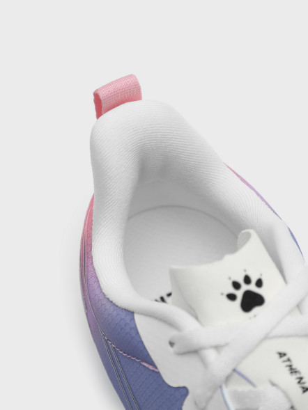 Легкоатлетические шиповки KELME Men's/Women's Sneakers (White/Dark Purple)