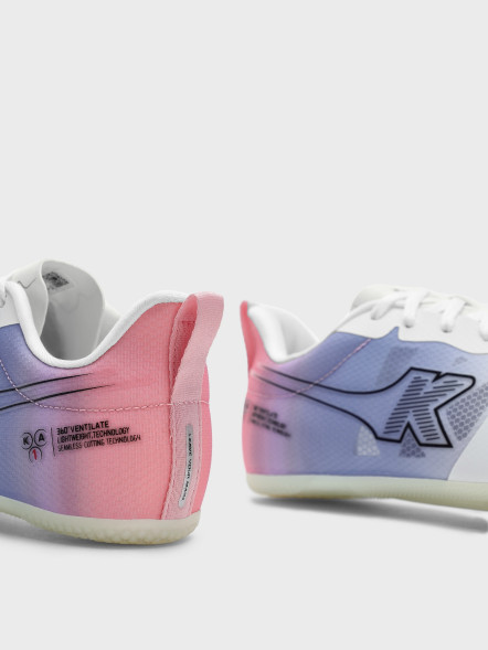 Легкоатлетические шиповки KELME Men's/Women's Sneakers (White/Dark Purple)