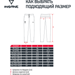 Брюки парадные INSANE RBF, синий, детский