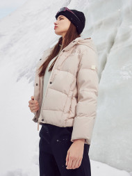 Пуховик KELME Short Hooded Down Jacket Pink