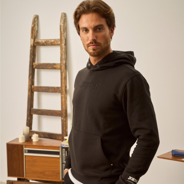 SUDADERA CON CAPUCHA URBAN STREET NEGRO