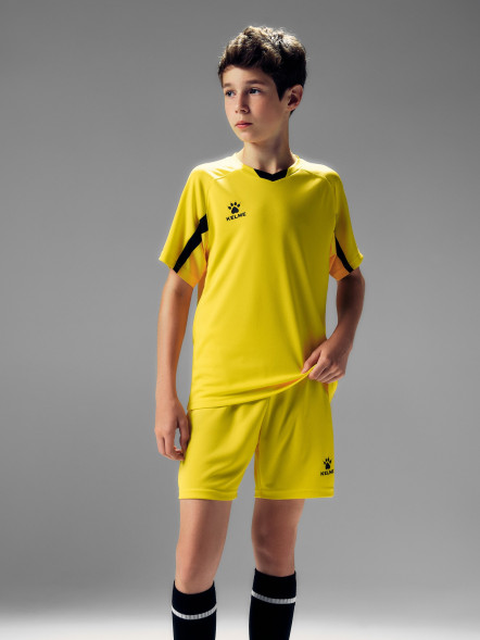 Детская футбольная форма KELME Football Suit Yellow