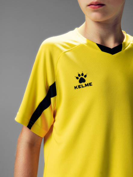 Детская футбольная форма KELME Football Suit Yellow