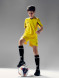 Детская футбольная форма KELME Football Suit Yellow