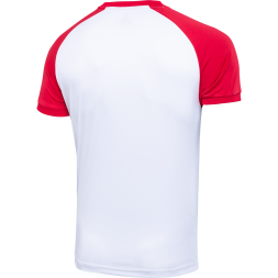 Футболка игровая JÖGEL CAMP Reglan Jersey, белый/красный