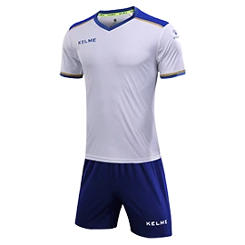 Детская футбольная форма KELME Football Suit (White/Blue)