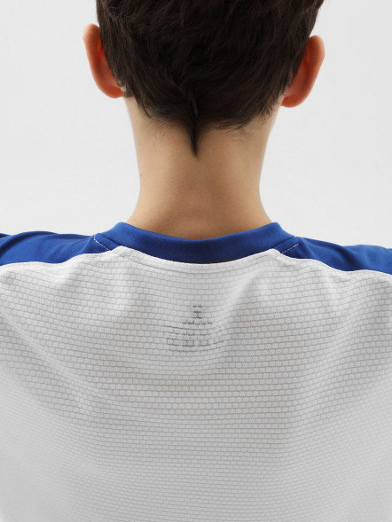 Детская футбольная форма KELME Football Suit (White/Blue)