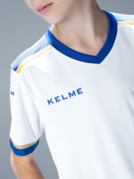 Детская футбольная форма KELME Football Suit (White/Blue)