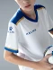 Детская футбольная форма KELME Football Suit (White/Blue)