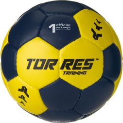 Мяч ганд TORRES Training, H32451, р 1, ПУ, 4 подкл слоя, руч сшивка, мультиколор
