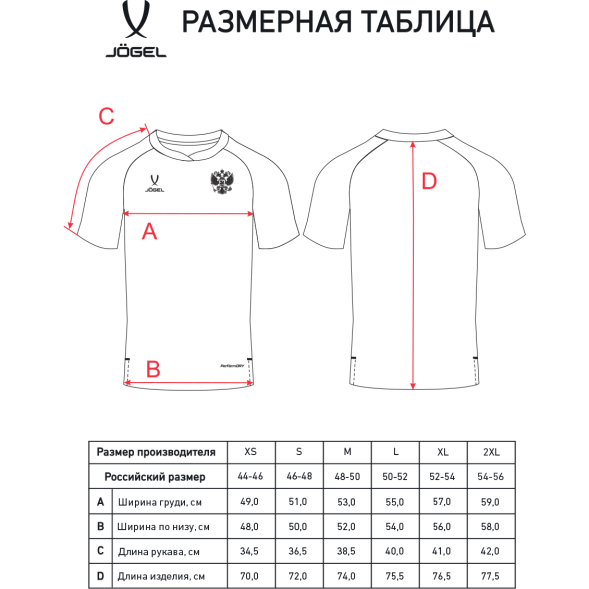 Футболка вратарская JOGEL NATIONAL PerFormDRY GK Jersey, зеленый