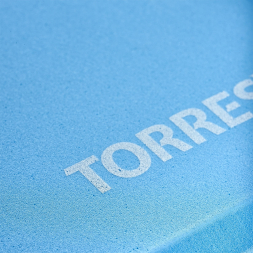 Блок для йоги TORRES, YL8005, размер 8x15x23 см, материал ЭВА, голубой