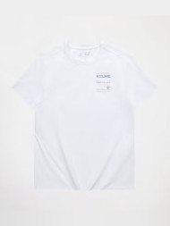 Футболка KELME Round Neck Short Sleeve T-Shirt White