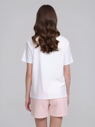 Футболка KELME Round Neck Short T White