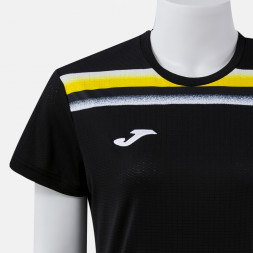 ФУТБОЛКА С КОРОТКИМ РУКАВОМ TOLEDO II ЧЕРНЫЙ ЖЕЛТЫЙ
