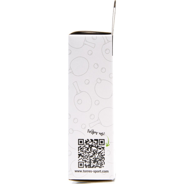 Мяч для наст  тенниса TORRES Training 1*, TT23016, диам  40+ мм, упак  6 шт, белый