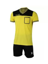 Судейская форма KELME Short Sleeve Refree Set (Yellow/Black)
