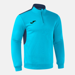 СВИТШОТ WINNER IV НЕОНОВЫЙ БИРЮЗОВЫЙ ТЕМНО-СИНИЙ