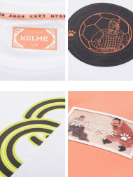 Футболка KELME Round Neck Short Sleeve T-Shirt White