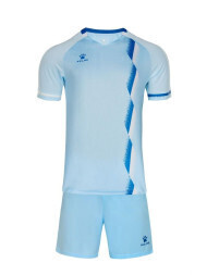 Футбольная форма KELME Short-Sleeved Football Suit Light Blue