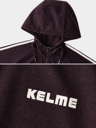 Толстовка KELME Hooded Knit Cardigan Burgundy