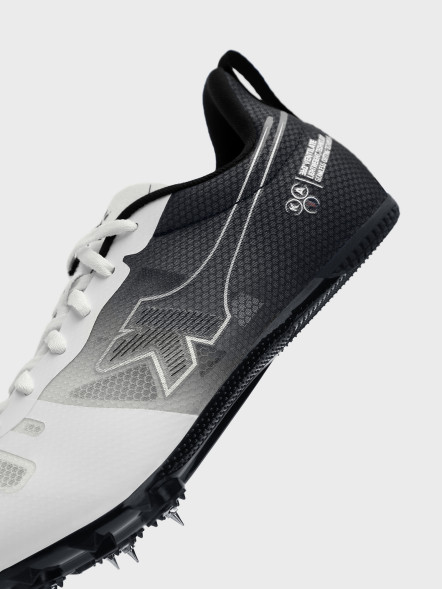 Легкоатлетические шиповки KELME Men's/Women's Sneakers (White/Black)