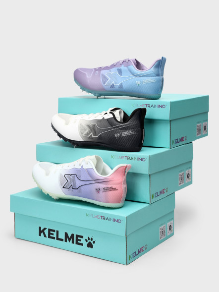 Легкоатлетические шиповки KELME Men's/Women's Sneakers (White/Black)