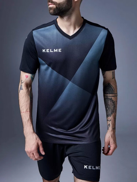 Футбольная форма KELME S/S Football Set Black