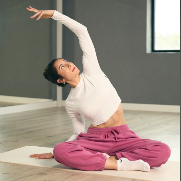 PANTALÓN LARGO CORE VIOLETA