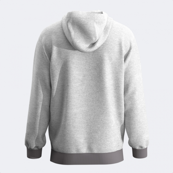 SUDADERA CON CAPUCHA URBAN STREET GRIS MELANGE