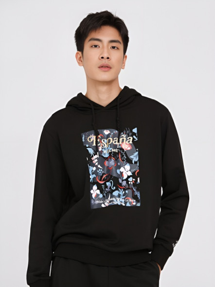 Худи KELME Hooded Sweater Black