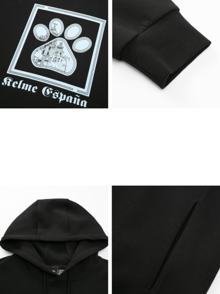 Худи KELME Hooded Sweater Black