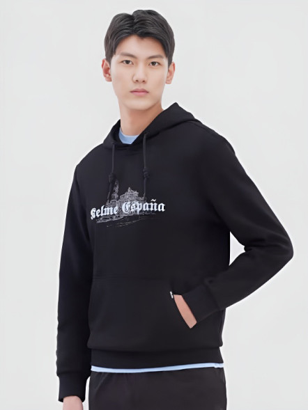 Худи KELME Hooded Sweater Black