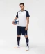 Футболка игровая JOGEL CAMP Reglan Jersey, белый/темно-синий
