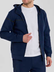 Толстовка KELME Hooded Jacket Dark Blue