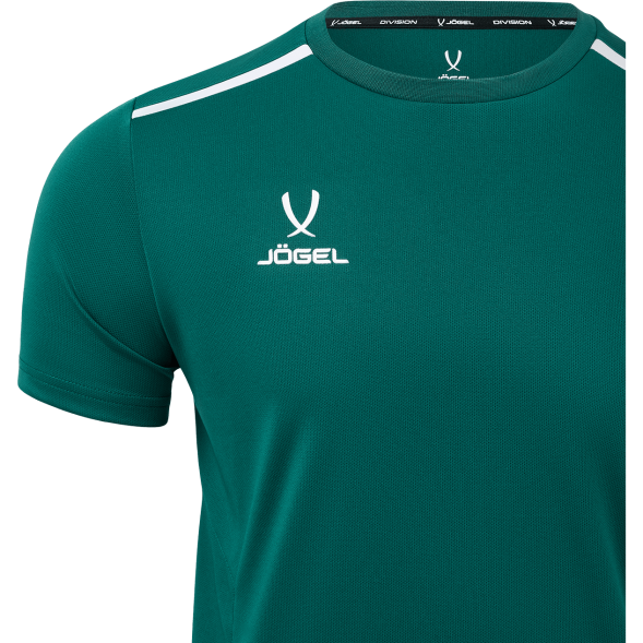 Футболка тренировочная JÖGEL DIVISION Training Tee, темно-зеленый