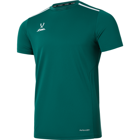 Футболка тренировочная JOGEL DIVISION Training Tee, темно-зеленый