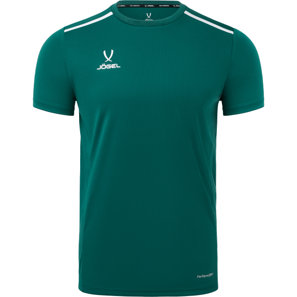 Футболка тренировочная JOGEL DIVISION Training Tee, темно-зеленый