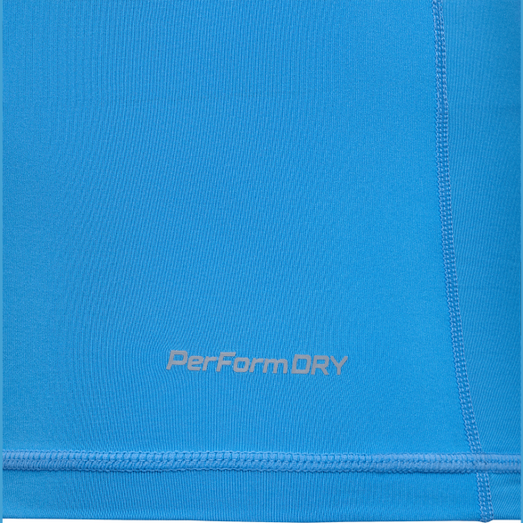 Футболка компрессионная с длинным рукавом JOGEL PerFormDRY Baselayer LS Tee, голубой