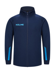 Олимпийка KELME Children's Knitted Training Jacket Dark Blue