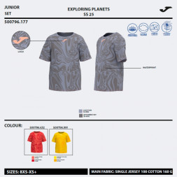 CAMISETA MANGA CORTA KIDS CAMP ORO