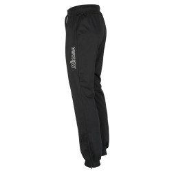 Брюки трен. жен. MIKASA MT751-049-L, р.L, 100% полиэстер, черный