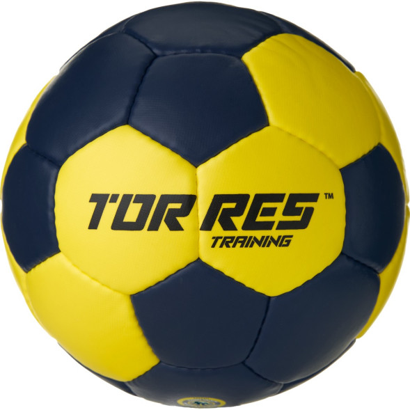 Мяч ганд  TORRES Training, H32452, р 2, ПУ, 4 подкл  слоя, руч  сшивка, мультиколор