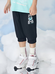 Детские бриджи KELME Woven Cropped Pants Black