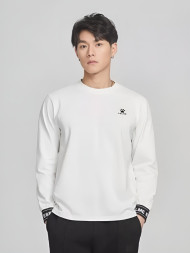 Лонгслив KELME Round Neck Long Sleeve T-shirt White