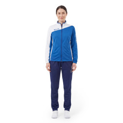 Костюм спортивный жен. MIKASA MT636/751-025-L, р. L, 100% полиэстер,  сине-белый