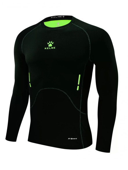 Термобелье (верх) KELME Tech Fit Long Sleeve Black