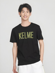 Футболка KELME Round Neck Short Sleeve T-Shirt Black