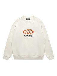 Свитшот KELME Fleece Crew Neck Sweatshirt White